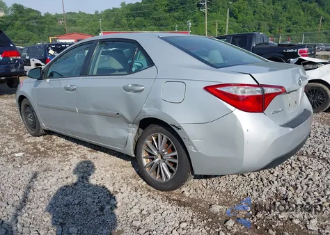 2014 Toyota Corolla Le Plus из США, поврежденный, VIN 2T1BURHE9EC103433